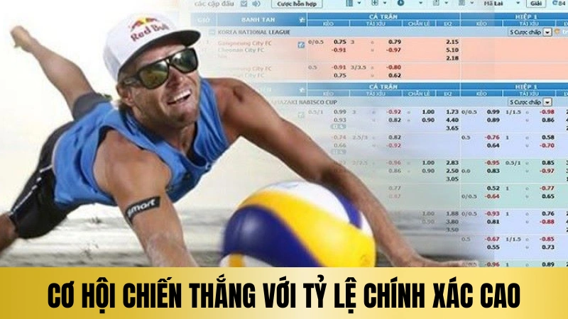 Gia tăng cơ hội giành thắng cược với tỷ lệ chính xác cao Gia tăng cơ hội giành thắng cược với tỷ lệ chính xác cao